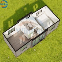 WinFair Modulaire Pliant Moderne Préfabriqué Jardin Gym Studio Bureau Conteneur Maison Extérieur Arrière Cour Préfabriqué Hangar pour Magasin