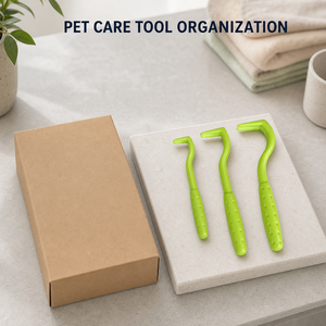 Kit d'outils <span class=keywords><strong>de</strong></span> suppression des tiques pour animaux <span class=keywords><strong>de</strong></span> compagnie, 3-9 pièces, multifonctionnel, portable, pinces en acier inoxydable, ensemble <span class=keywords><strong>de</strong></span> crochets anti-puces en plastique, loupe intégrée - Product Image 4