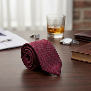 Cravate italienne faite à la main à motif carré, pinces à cravate de qualité supérieure, barrettes à cravate, épingles à cravate pour hommes adultes - Product Image 3