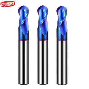 Fresa de Carburo de Tungsteno Speed <span class=keywords><strong>Tiger</strong></span> de Alta Calidad, ODM/OEM, 2/3/4 Filos, HRC65, Recubrimiento de Tin/AlTin, China - Product Image 1