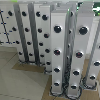 Detector de Intrusión Láser Infrarrojo, Sistema de Alarma de Seguridad Antirrobo con 4 Haces, Metálico, IP65, Impermeable, para Cercas Perimetrales