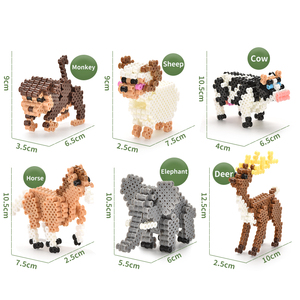 Offre Spéciale Enfant Jouets Éducatifs Perler Perles Artisanat Kits Pour Enfants 3D Animal Diy 5mm à <span class=keywords><strong>repasser</strong></span> Perles Jouets - Product Image 6