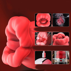 Masturbador de lengua con varilla vibradora para mujer, Juguetes sexuales para adultos, masajeador de clítoris para Orgasmo - Product Image 3