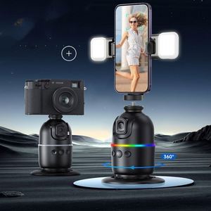 X617 360 Degree Intelligent Face Recognition Tracking Gimbal Selfie Stick 1/4 Interface <b>Camera</b> Tripod Handheld Mobile Phone - Product Image 2