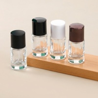 Flacon pulvérisateur de parfum en verre cylindrique rechargeable de 15 ml avec pompe, flacon échantillon vide pour cosmétiques et parfums, vente en gros directe usine
