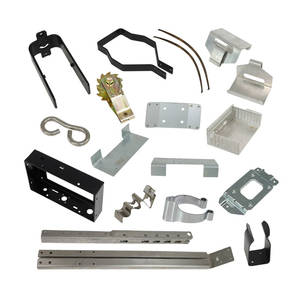 OEM แผ่นโลหะประทับตราสแตนเลสสปริงเหล็กทองเหลืองไฟฟ้าติดต่อแบตเตอรี่สปริงคลิป - Product Image 1