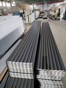 Rénovation de <span class=keywords><strong>maison</strong></span> passive en Allemagne, économie d'énergie, classe d'incendie B1, panneau de bardage métallique décoratif isolé thermiquement 0,021 - Product Image 2