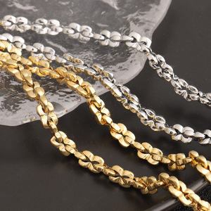 Stainless Steel Figure 8 <b>Chain</b> Men's <b>Waist</b> Accessory Gold Silver Color Handmade Decorative <b>Chain</b> Daily Wear Fashion Body <b>Chain</b> - Product Image 4