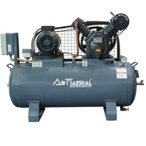 Compresor de Aire de Pistón Industrial Accionado por Correa, 8 Bar, 220 V, 3 Cilindros, Compresor Portátil para Uso en Talleres - Product Image 4