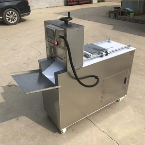Machine <span class=keywords><strong>à</strong></span> découper la <span class=keywords><strong>viande</strong></span> congelée de bœuf et de mouton, entièrement automatique, commerciale, haute efficacité, trancheuse <span class=keywords><strong>à</strong></span> épaisseur réglable - Product Image 5