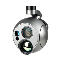 Q40TIRM-HD Zoom optique 40x EO IR 1280x1024 Télémètre laser 5KM Suivi IA Nacelle de charge pour drone UAV à cardan 3 axes