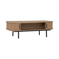 Table basse MALMO au design Mu-ji robuste et moderne, structure en panneau stratifié, rectangulaire, meubles de salon, bureau