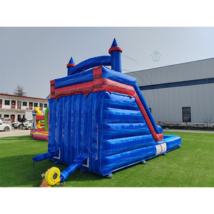 Toboggan <span class=keywords><strong>aquatique</strong></span> <span class=keywords><strong>gonflable</strong></span> double en PVC irisé, 23 pieds, <span class=keywords><strong>prix</strong></span> de gros - Product Image 5