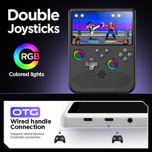 Console de jeu portable rétro, écran IPS HD de 5 pouces, double joystick, 34 émulateurs PSP PS1 N64 MAME, processeur RK3506, carte TF 256G, Li H5 RGB - Product Image 2
