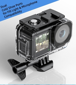 Boîtier étanche pour DJI Osmo Action <span class=keywords><strong>3</strong></span> <span class=keywords><strong>4</strong></span> 5Pro, coque de protection pour plongée sous-marine à 40 m avec support griffe froide et <span class=keywords><strong>3</strong></span> filtres couleur - Product Image 3