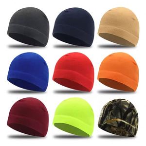 หมวกกันหนาวสำหรับผู้ใหญ่ ฤดูใบไม้ร่วง ฤดูหนาว แบบ unisex สำหรับกิจกรรมกลางแจ้ง ทำจากผ้าฟลีซ ป้องกันความหนาวเย็น เหมาะสำหรับเล่นสกี  พร้อมตัวล็อคสีทองแดง  แบบหนาพิเศษ - Product Image 1