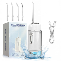 Hydropulseur portable 2026 de poche, mini irrigateur dentaire USB-C, nettoyeur interdentaire pour les vacances en famille et les activités de plein air
