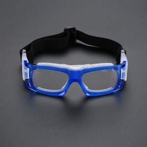 نظارات واقية رياضية لكرة السلة قابلة للتخصيص بالجملة يمكن دمجها مع نظارات لتصحيح قصر النظر وقابلة للتعديل - Product Image 2