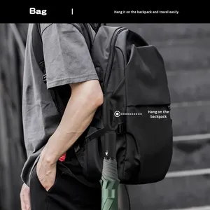 Ring Buckle Hook Custom <b>Umbrella</b> Supplier Semi-Auto Open <b>Umbrella</b> Promotional Large Folding Men's Sun Rain <b>Umbrella</b> Wholesale - Product Image 3