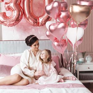 30inch Star Heart Fluorescent Color Wedding Party Birthday & Christmas Festival Foil <b>Balloons</b> <b>Decoration</b> - Product Image 4