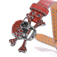 Ceintures personnalisées de luxe pour hommes, style Renaissance GG, à boucle en alliage cloutée, tendance, punk, hip-hop, vente en gros