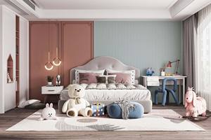 소년 십대 단단한 나무 가죽 침대 만화 곰 1.5m 소년 방 침대 그물 빨간 싱글 아이 침대 - Product Image 2