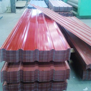 Tôles de Toiture en Acier Ondulé Galvanisé Prélaqué (PPGI) ASTM A653 Gr.G DX51D, Épaisseurs 0.4, 0.45, 0.5mm - Product Image 6