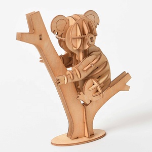 Puzzle 3d en bois, modèle Animal, ODM OEM, nouveau bricolage, ensemble de Puzzle en bois, jouets éducatifs précoces pour enfants, artisanat, vente en gros - Product Image 2