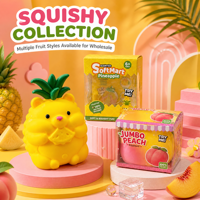 Vente en gros de jouets en silicone 100% de qualité alimentaire, parfumés, moelleux, anti-stress, à presser, pour enfants, adultes, maison, bureau