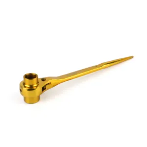 Ferramentas manuais, prata dourada manequim podger catraca chave 19-22mm