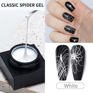 R S Nail 5g Gel Araignée Noir et Blanc pour <span class=keywords><strong>Dessin</strong></span> Floral et Lignes Créatives, Vernis à Ongles Manucure Créative - Product Image 2
