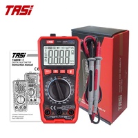 TASI TA801B Multimeter Genggam Digital Profesional Otomatis 5999 Hitungan DC/AC 600V Voltmeter Layar 4-Digit Tegangan Tanpa Kontak