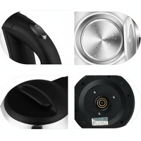 Appareils de cuisine Bouilloire électrique en acier inoxydable 1,8 L 2,0 L Portable et pour usage domestique Avec GS CE Peut OEM/ODM