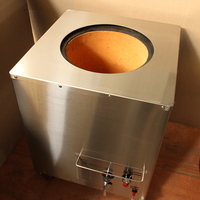 Four tandoor indien en acier inoxydable pour restaurant commercial