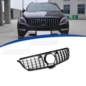 Bandes décoratives pour calandre de voiture, kit carrosserie de calandre de course, calandre avant pour Mercedes Benz ML W166 2013-2015, pièce extérieure - Product Image 3