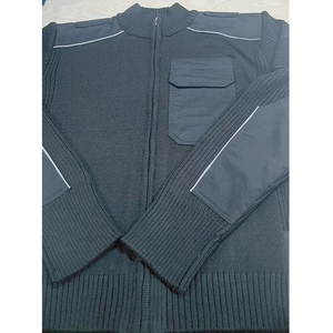 Pulls uniformes d'hiver bleu marine pour hommes DSF67 - Product Image 2