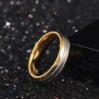 Bijoux de fiançailles en acier inoxydable de haute qualité, argent, or 14 carats, pour femmes et hommes, bagues de mode, bagues de mariage, ensemble de bagues pour couple