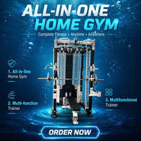 Vente en gros usine : Appareil de musculation multifonctionnel Smith Machine pour la maison, avec système de croisement de câbles et équipement multi-stations