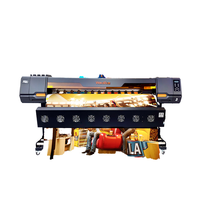 Impresora de Gran Formato de 1.6m 1.8m Xp600 3200 de 1/2 Cabezales para Pancartas de Vinilo, Adhesivos Publicitarios, Impresión de 500mm