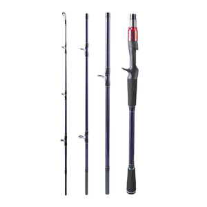 1.8m 2.1m nouveauté canne à pêche tiges de carbone 4 Sections canne à lancer et moulinet Combo articles de pêche <span class=keywords><strong>ensemble</strong></span> complet avec sac - Product Image 3