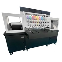 Imprimantes jet d'encre numériques directes sur textile (DTG) pour coton, encre pigmentée 2 stations pour jeans