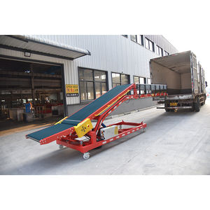 Almacenes Camión Contenedor Cinta transportadora inclinada industrial Distribución Transporte de mercancías para carga y descarga - Product Image 2