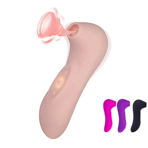 Stimulateur de mamelons rechargeable en vente directe d'usine, jouets sexuels pour femmes, succion clitoridienne érotique, vibrateur à succion clitoridienne - Product Image 1