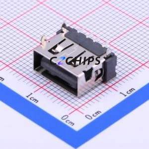 914-492A2022S10200 USB Connector SMD Connector ( Connector Type: Type-A )( Protocol Standard: USB 2.0 )( Gender: Female ) - Product Image 2