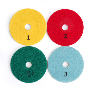 Super Quarz Marmor Granit Flexible Dry Wet Diamond 3-Stufen-Polierpads für Stein - Product Image 5