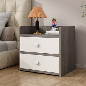 Bàn cạnh giường ngủ mini hiện đại với tủ lưu trữ độc đáo hẹp và thời trang cho nội thất phòng ngủ - Product Image 2