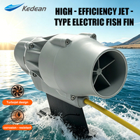 Moteur pour Kayak de Pêche Sous-marin, Float Tube et Ventre de Bateau, Aileron Électrique pour SUP, Propulseur Gonflable Haute Vitesse, Télécommande