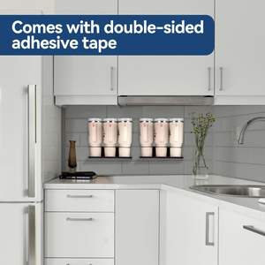 Organizador de Botellas de Agua para Vasos Stanley de 30 y 40 oz, Organizador Metálico para Vasos Stanley con Imán para Refrigerador, Cocina y Gabinete - Product Image 2