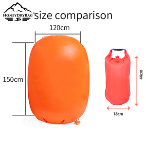 <span class=keywords><strong>Boya</strong></span> de Marcación de Carril de Natación Inflable de PVC con Logotipo Personalizado OEM de Fábrica, Forma de Cilindro, Color Naranja, para Entrenamiento de Carreras en Piscina - Product Image 2