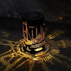 Linterna solar Shingel, lámpara de calle alimentada por energía solar, luz ambiental Led hueca, resistente al agua <span class=keywords><strong>para</strong></span> <span class=keywords><strong>cementerio</strong></span>, jardín, decoración de patio de casa - Product Image 6